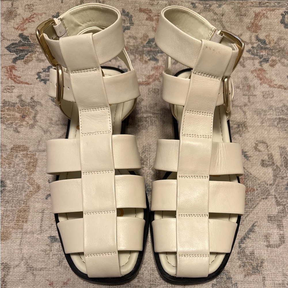 Elegant Cream Sandals